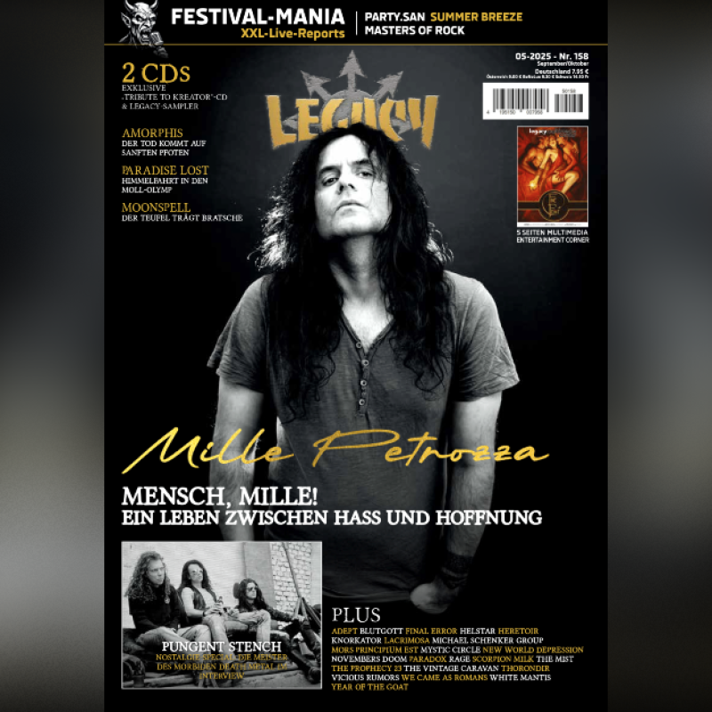 Metal Devastation PR Bands Featured in Germany’s Legacy Magazine – Noxium Ferus, Monoliyth, Wrath of Belial, and Drudensang Spotlighted