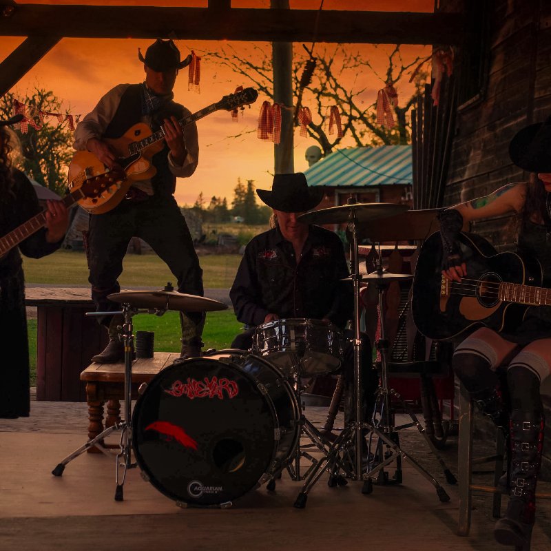 BONEYARD Unleashes Wild New Single & Video “Hanging Tree” — Out Now!