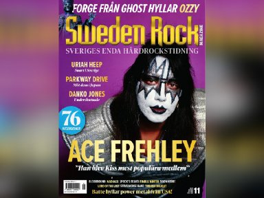 Hexjakt and Doomherre Featured in Sweden Rock Magazine with Ace Frehley on the Cover