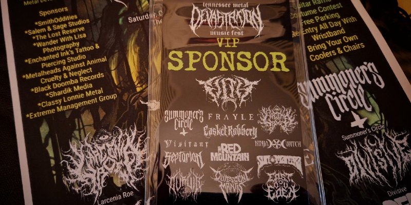 CLASSY LONNIE SHOWS OFF HIS MASSIVE TENNESSEE METAL DEVASTATION MUSIC FEST MERCH HAUL AND DROPS A HEARTFELT REVIEW OF THIS YEAR’S CHAOS