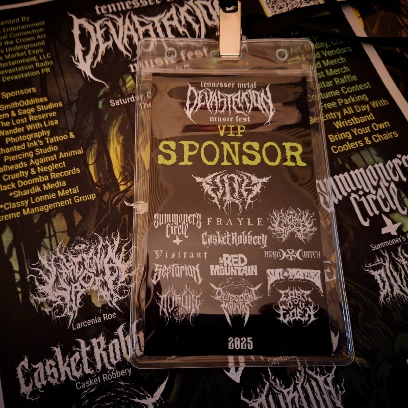 CLASSY LONNIE SHOWS OFF HIS MASSIVE TENNESSEE METAL DEVASTATION MUSIC FEST MERCH HAUL AND DROPS A HEARTFELT REVIEW OF THIS YEAR’S CHAOS