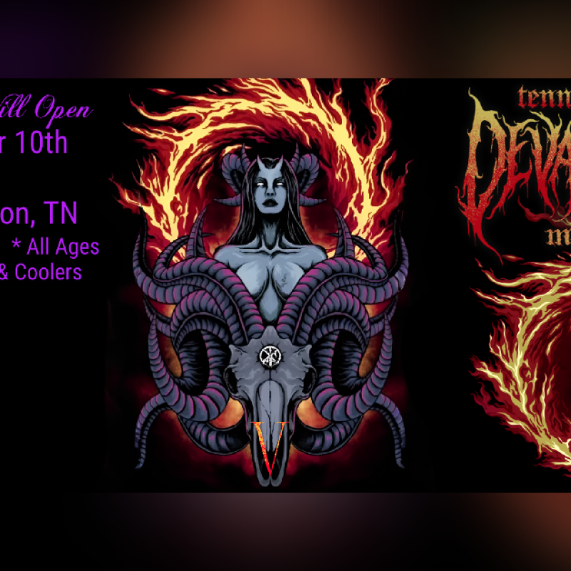 Tennessee Metal Devastation Music Fest Announces 5th Anniversary Festival Date and Official Artwork