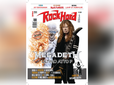 MEGADETH ON THE COVER & METAL DEVASTATION PR CLIENTS CELEBRATE MAJOR FEATURE IN ROCK HARD MAGAZINE!