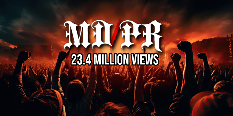 Metal Devastation Radio and PR Crack 23.4 Million Views and Snag Another Google Search Trophy