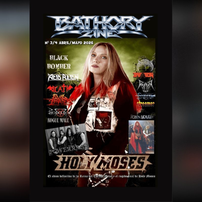 Autumn Lies Buried, Black Reuss, Serpico, Patriarchs in Black, Hellfrost, Bitter Price, Banished Truth Featured in the Latest Issue of Bathory Magazine Featuring Holy Moses on the Cover