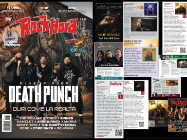 Talia Hoit, Dragonborn, Gods & Punks, Symphony of Destiny, PainDemic, Nothing Sacred, Greg C. Brown, and Archfiend - Featured in Rock Hard!