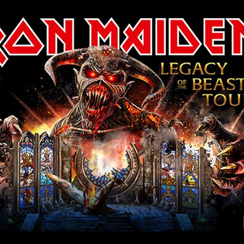 Iron Maiden Announce &lsquo;Legacy of the Beast&rsquo; 2019 Tour For North America! Tour Dates Below!