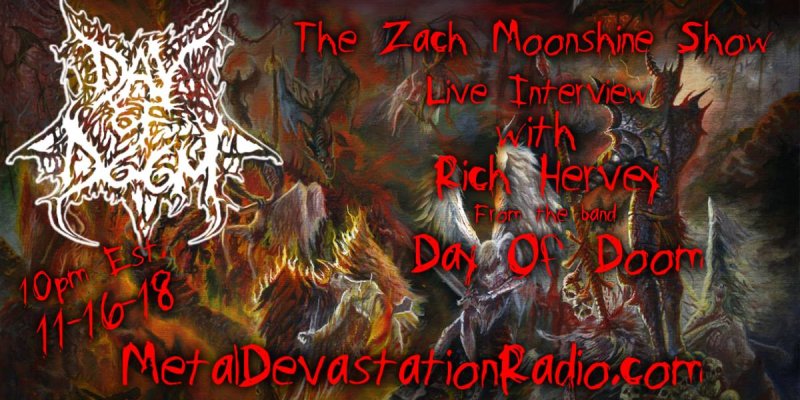 Day Of The Death Rock Podcast Of Doom Featuring An Interview With Day Of Doom!