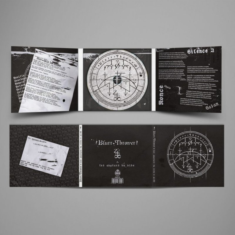 BLURR THROWER's first album "Les avatars du vide" will be out on January 18,2019