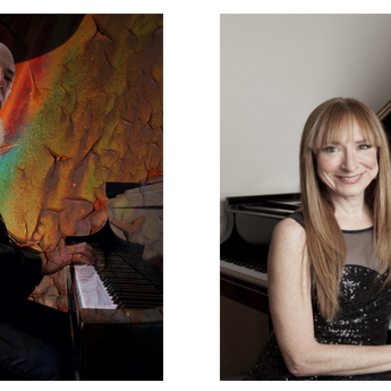 Jordan Rudess of Dream Theater and Judith Lynn Stillman, RIC Artist-in-Residence, perform An Evening of Music for Two Pianos