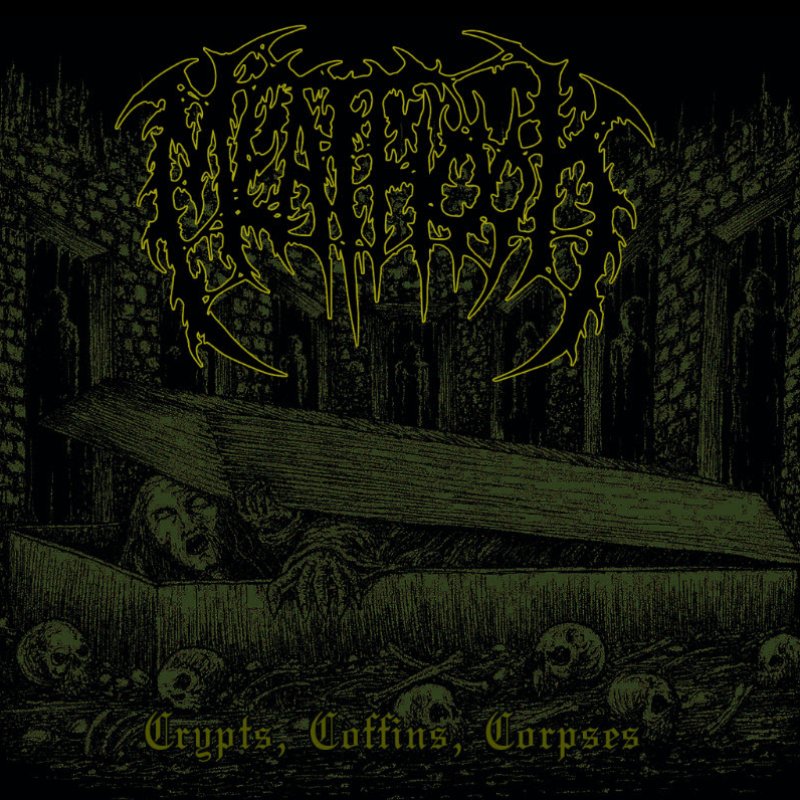 Meathook return with the brutal assault of Crypts, Coffins, Corpses on Unmatched Brutality Records