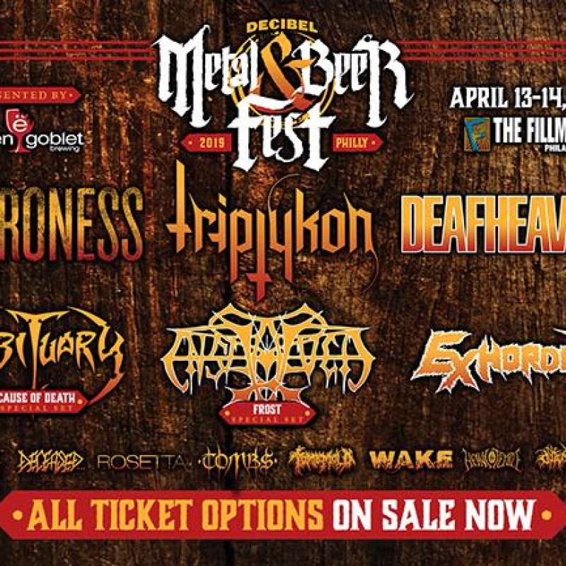 Final Acts for Decibel Metal & Beer Fest: Philly Revealed, All Tickets on Sale NOW!