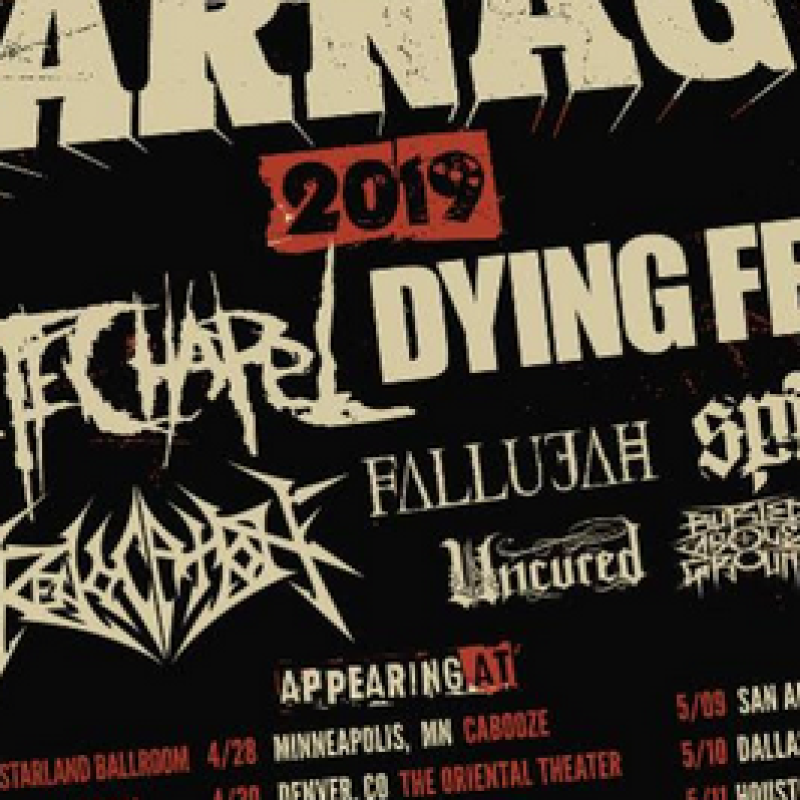 WHITECHAPEL To Co-Headline Chaos & Carnage US Tour With Dying Fetus