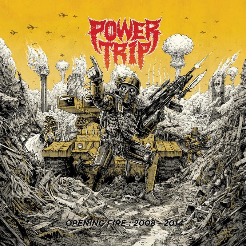POWER TRIP: Dark Operative Releases CD Version Of Opening Fire: 2008-2014; Song In YouTube Premium Series Wayne This Week + Featured On Cover Of Decibel Magazine