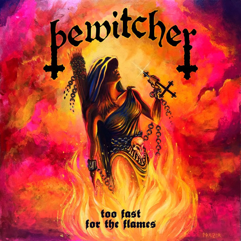 SHADOW KINGDOM RECORDS is proud to present a brand-new 7" from BEWITCHER, Too Fast for the Flames.