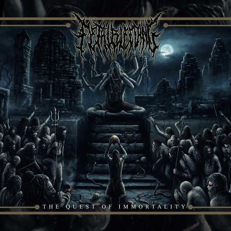 Indonesia's FETAL BLEEDING unleash the ultimate in dark, brutal death metal - The Quest Of Immortality - through Brute! Productions
