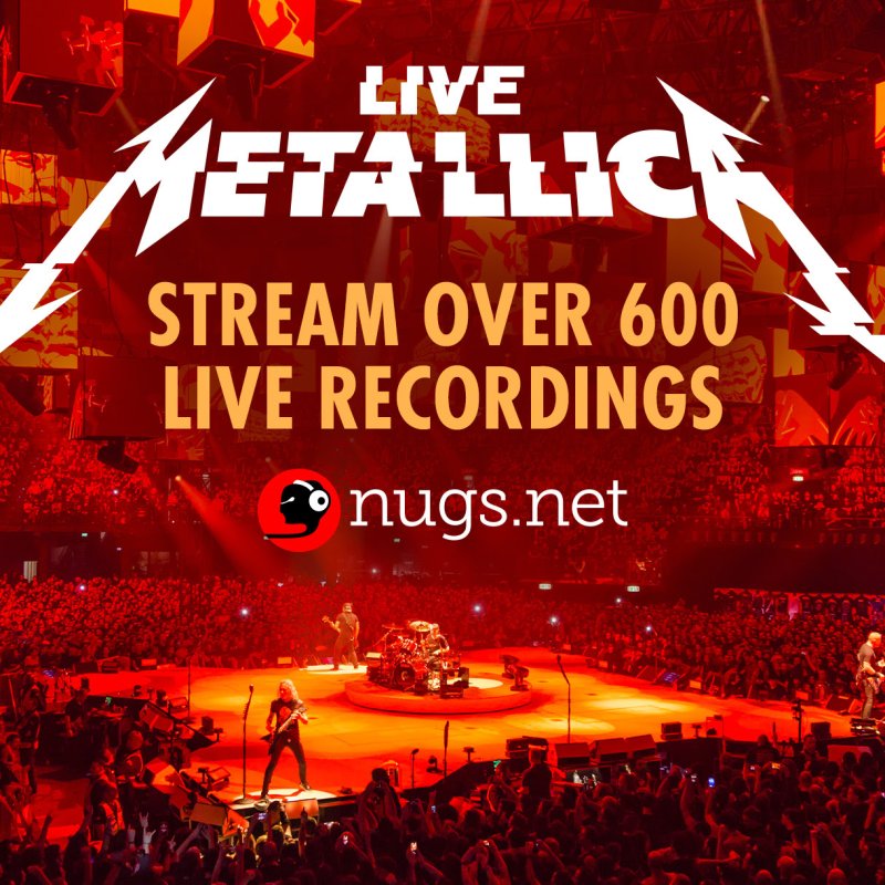 Big News! Listen Free to 600 Metallica Concerts!