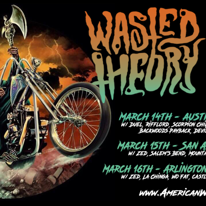 Wasted Theory 2019 Texas Tour Dates!