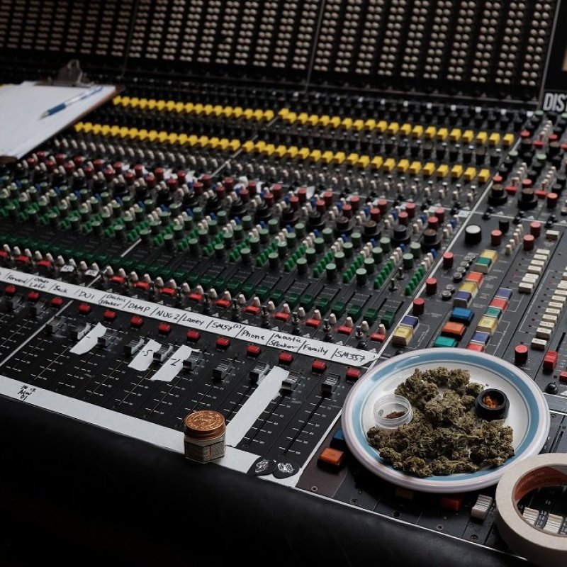 Sleep are in the Studio with a Ton of Weed!