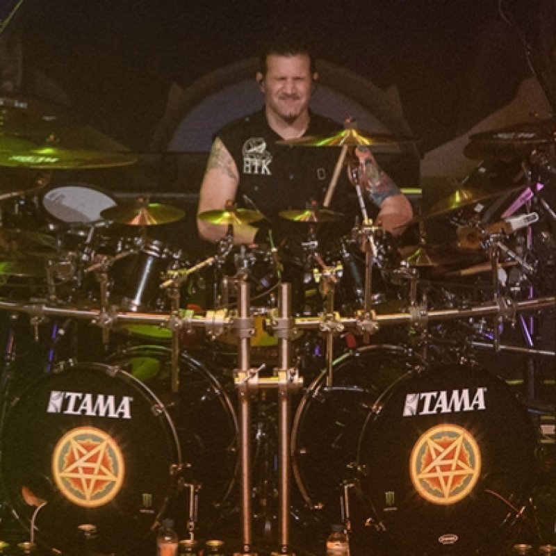 ANTHRAX's CHARLIE BENANTE Plays 'At Dawn They Sleep' With SLAYER 