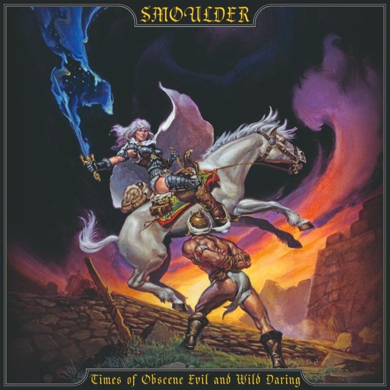 SMOULDER's 'Times of Obscene Evil and Wild Daring' Streaming in its Entirety / Digital Version Out Now