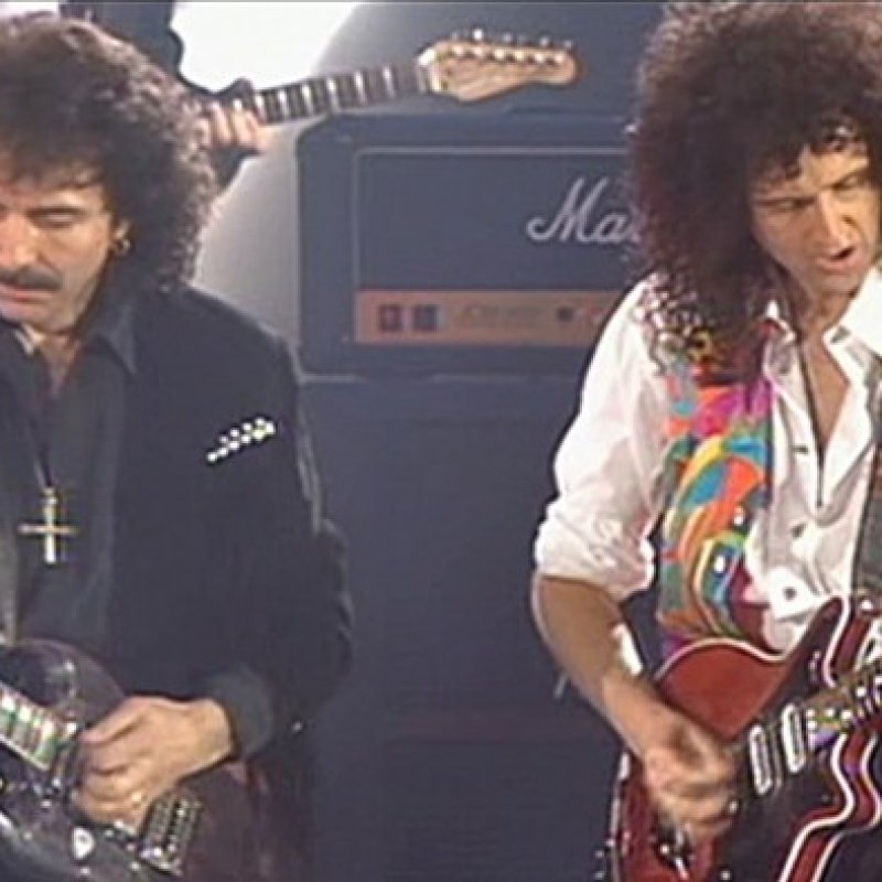 TONY IOMMI Finds 'About 500' Riffs While Hanging Out With QUEEN's BRIAN MAY 