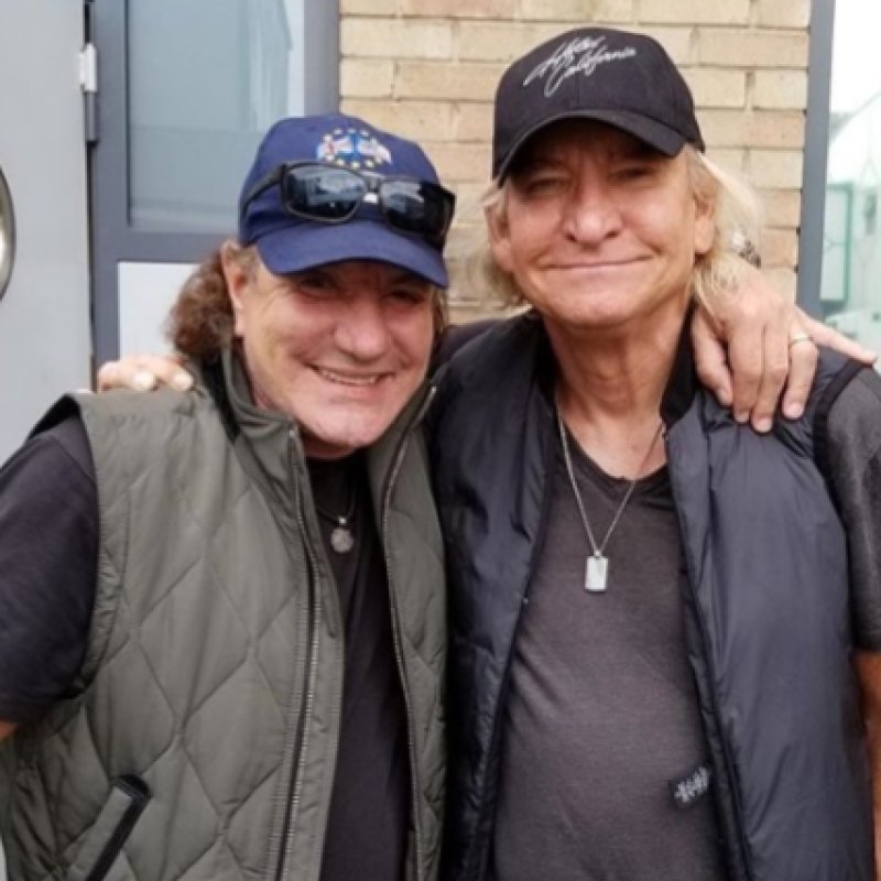 JOHNSON IS MAKING MUSIC WITH WALSH