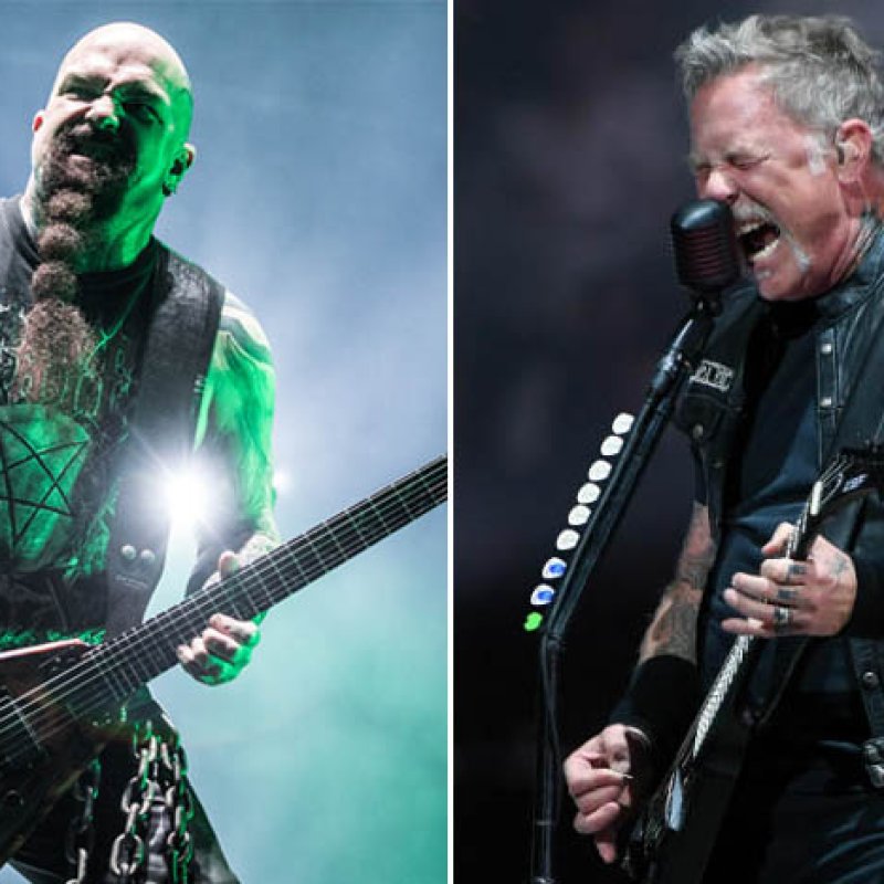 JAMES HETFIELD Rocks Out To SLAYER's 'Angel Of Death' While Driving 