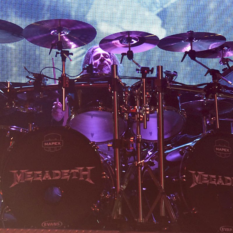 Chris Adler&rsquo;s Megadeth Drum Kit Destroyed in Fire