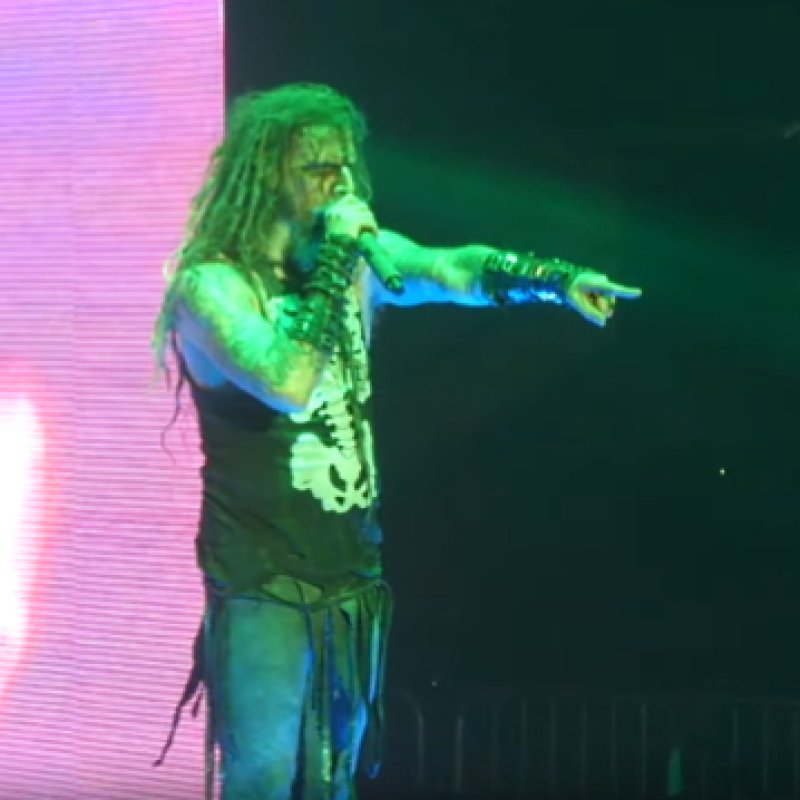 Rob Zombie Grabs Woman By Hair Shoves Her After She Pulls On His Shirt