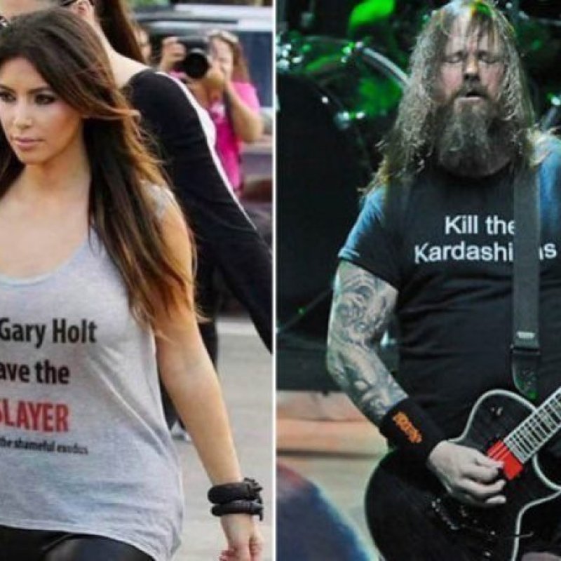 GARY HOLT Reacts To KIM KARDASHIAN&rsquo;s &lsquo;Kill GARY HOLT&rsquo; T-Shirt