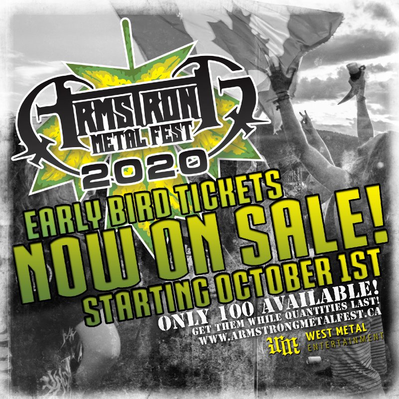 Armstrong MetalFest 2020 Launches Early Bird Pre-Sale Tickets