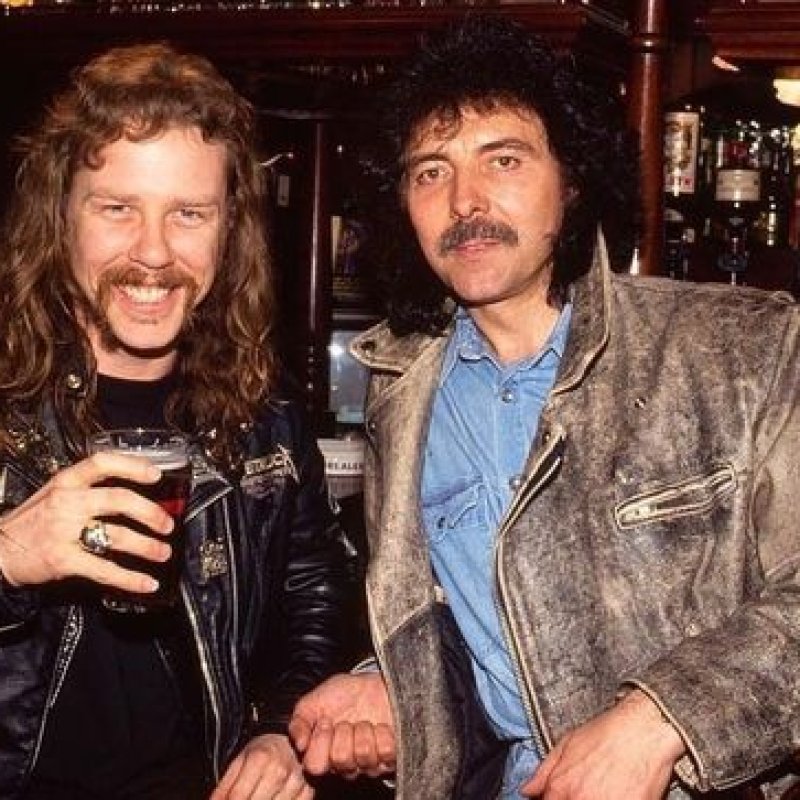 IOMMI WISHES HETFIELD SPEEDY RECOVERY