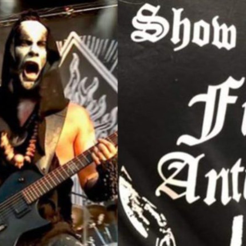 NERGAL's &lsquo;Black Metal Against Antifa&rsquo; T-Shirt Revealed