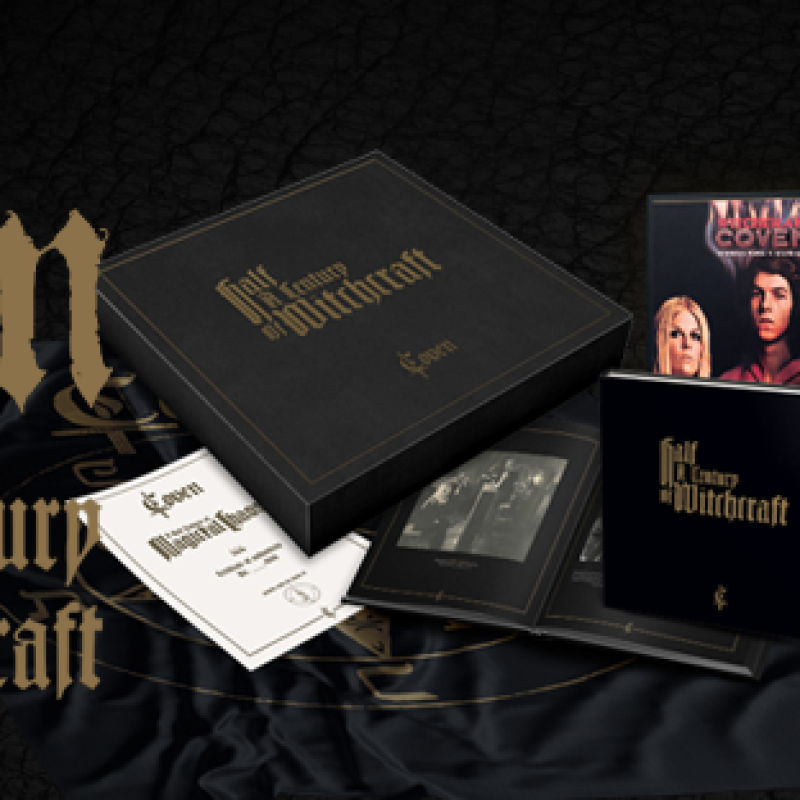 COVEN box set "Half A Century Of Witchcraft": out on December 13