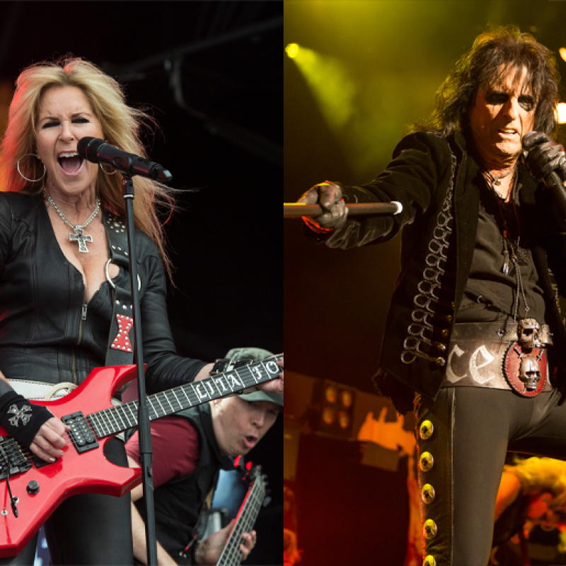 ALICE COOPER & LITA FORD Announce Arena Tour 