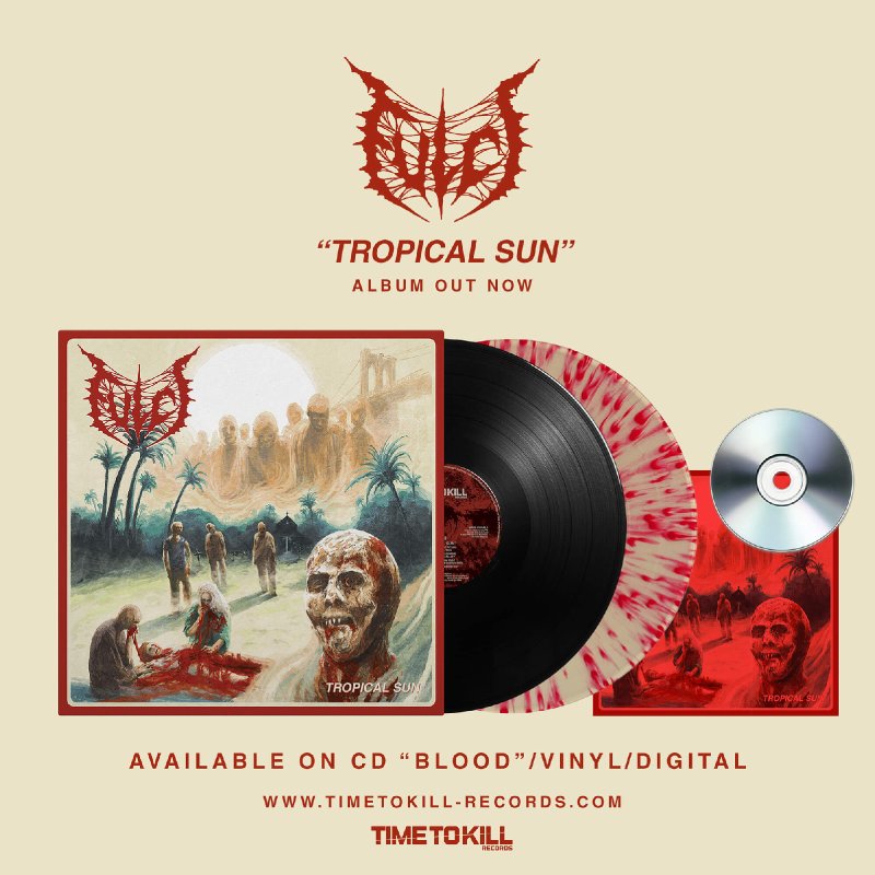 FULCI: Time To Kill Records to release LP and CD reissues of Italian death metallers acclaimed new album "Tropical Sun"!