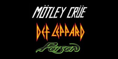 MÖTLEY CRÜE TO TOUR WITH DEF LEPPARD, POISON 