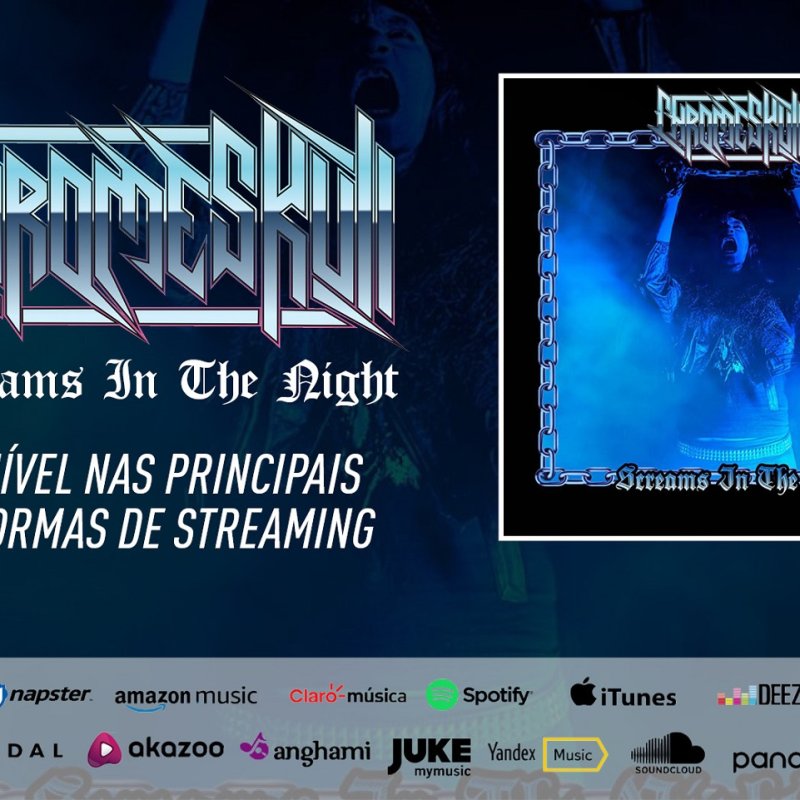 CHROMESKULL: Listen now to the new single "Screams In The Night"