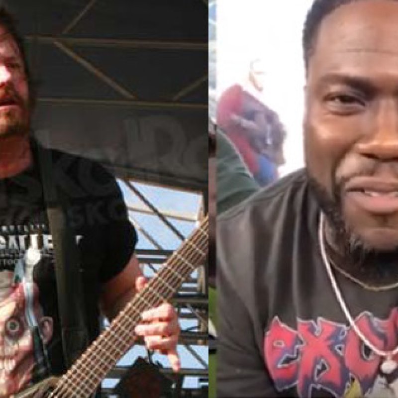  GARY HOLT Gives KEVIN HART Permission To Wear EXODUS T-Shirt 