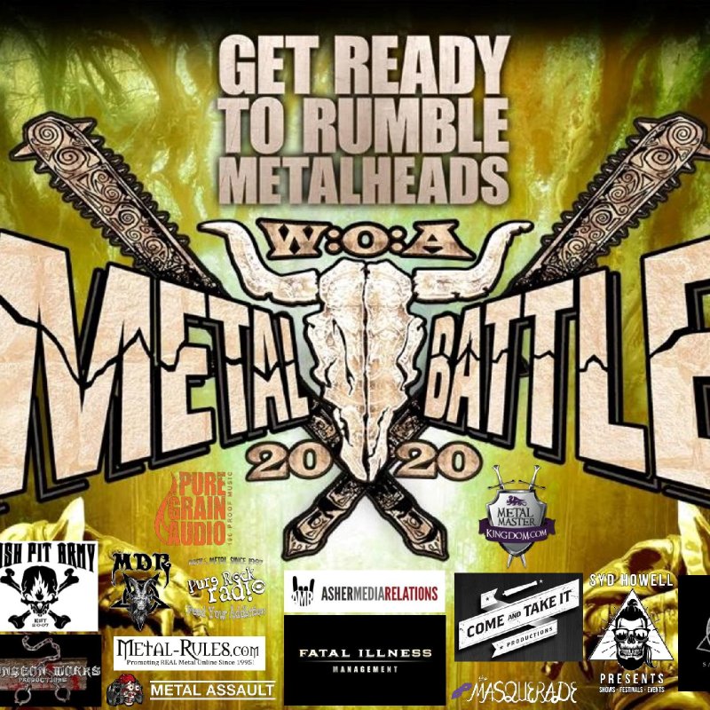  Band Submissions Deadline Extended - WACKEN METAL BATTLE USA 2020