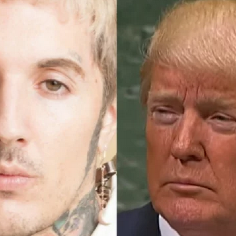 Oli Sykes Calls DONALD TRUMP 'The Ugliest Human' The World Has Ever Seen 