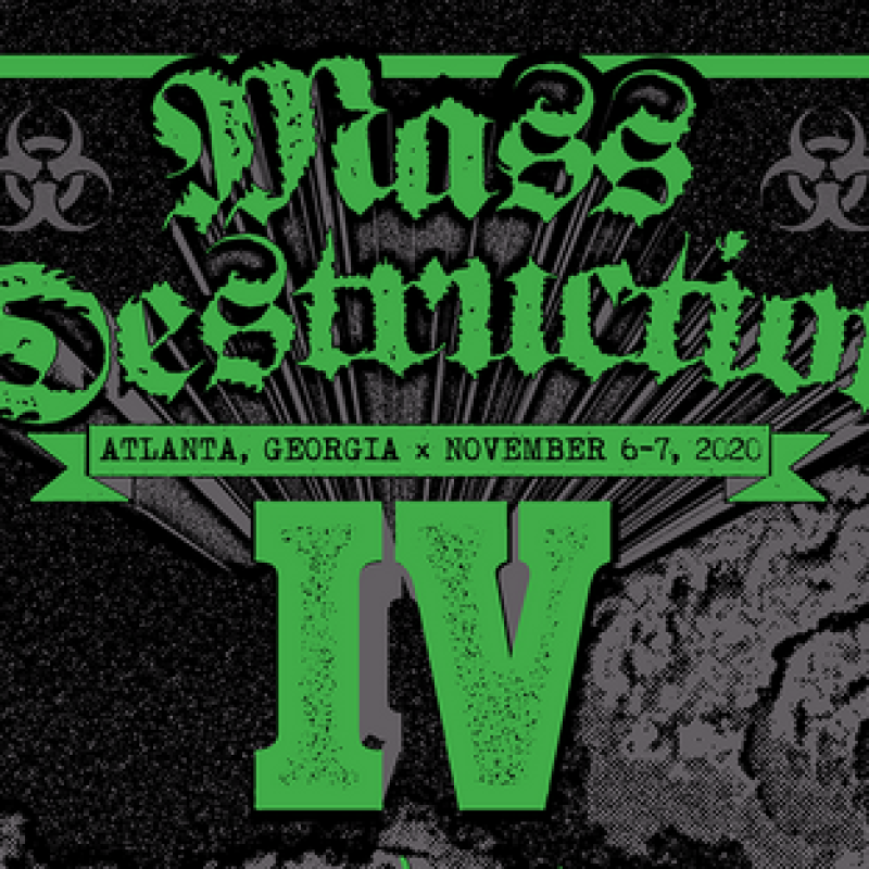 MASS DESTRUCTION METAL FEST IV: Atlanta Extreme Metal Festival Unveils First Wave Of Bands Including Repulsion, Nuclear Assault, Monstrosity, Massacre, Cenotaph, And More; Early Bird Tickets On Sale Christmas Day