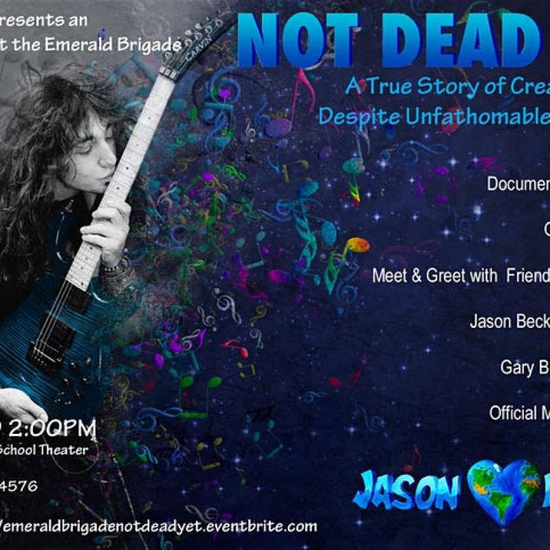 Screen Jason Becker&rsquo;s Film Not Dead Yet, Plus Q&A, Meet & Greet, Official Merchandise & Art Sale