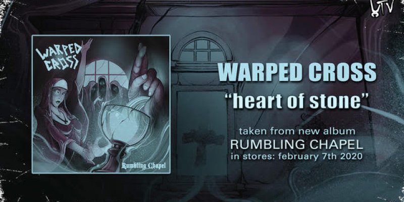 WARPED CROSS release lyric video for "Heart Of Stone"