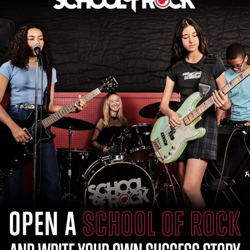 Own a School of Rock & Write Your Own Success Story