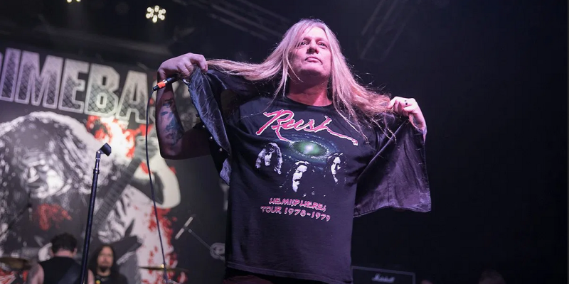 Sebastian Bach Covers Cemetery Gates At Dimebash!