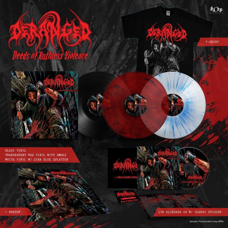  DERANGED detail new album 'Deeds Of Ruthless Violence'