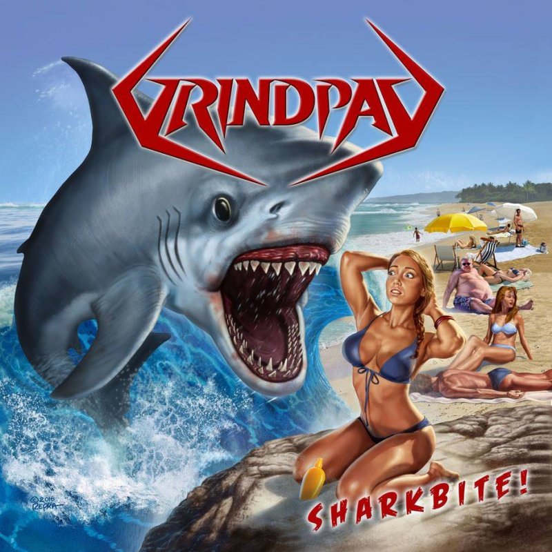 Once Bitten Twice Eaten To Death - New Video Sharkbite From Grindpad!