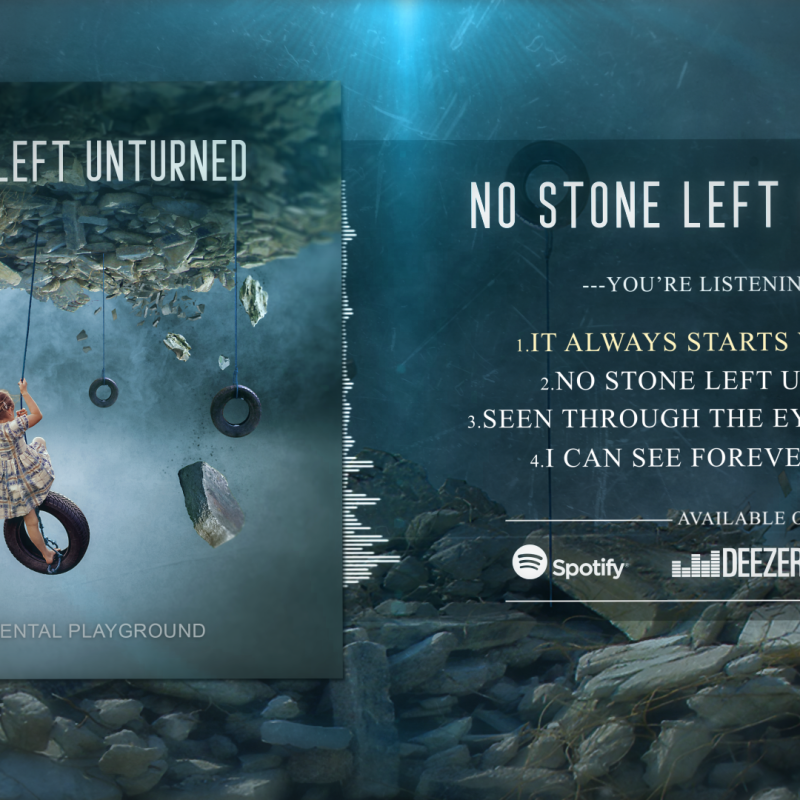 NO STONE LEFT UNTURNED - The Experimental Playground EP Streaming In Full